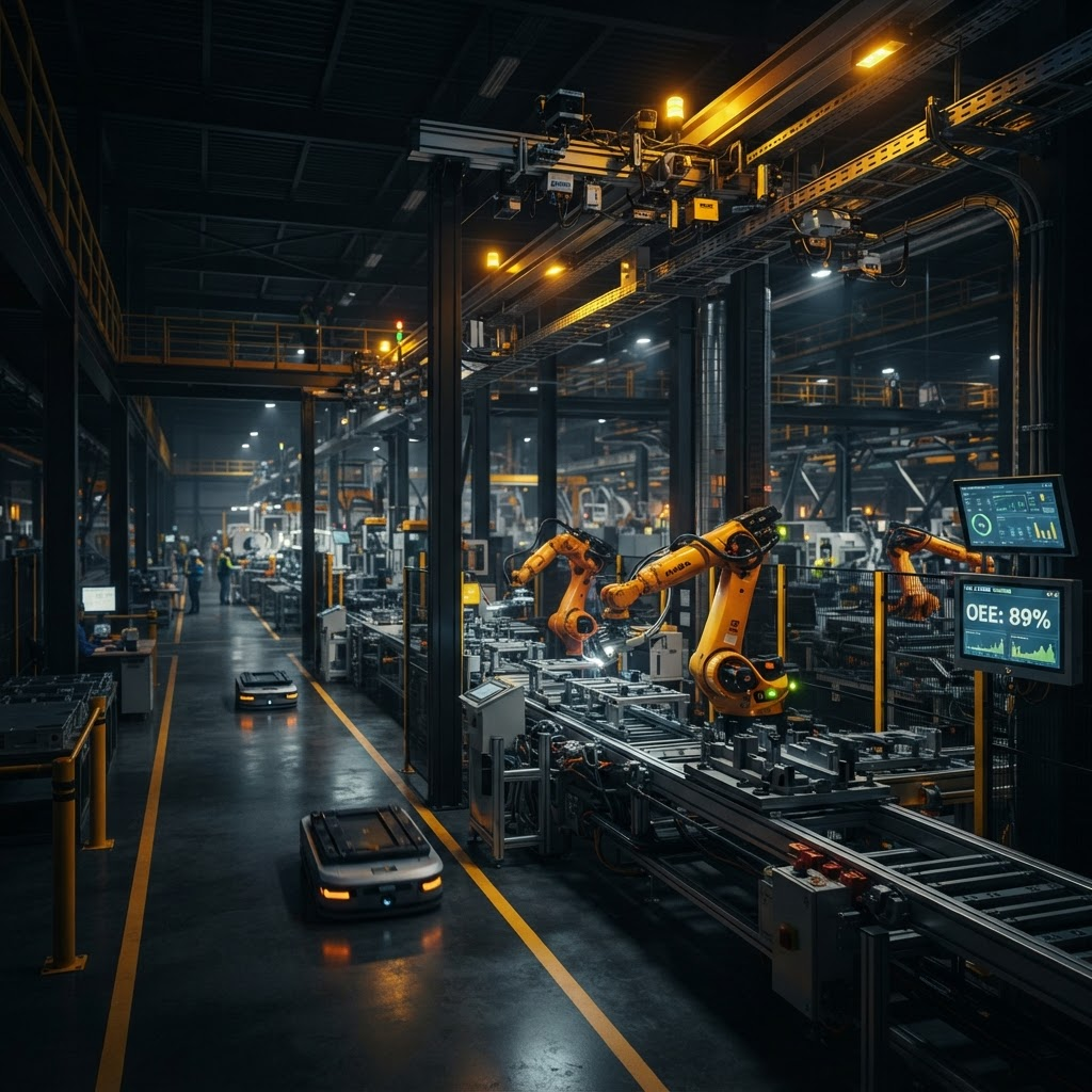 Connected factory floor